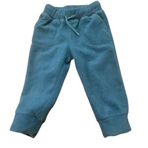 Jan + Jul Fleece Pants 1T 1yr 12-24m Boy Girl Warm Cozy Camping Outdoor Pull on